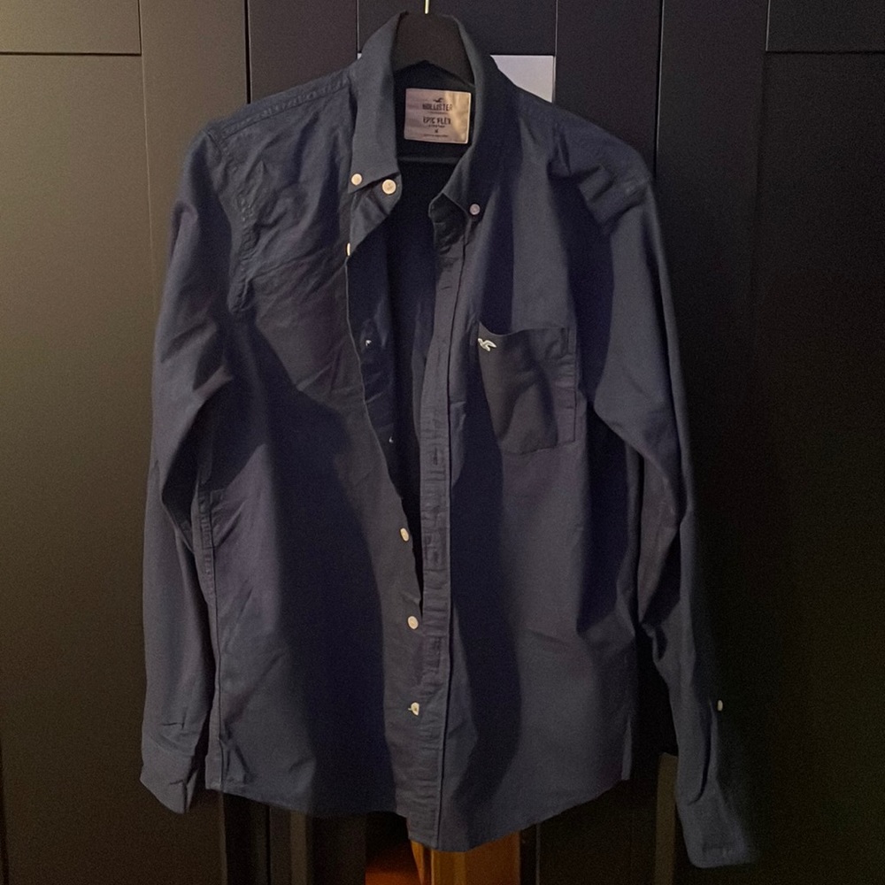 Hollister Blue Buttondown Shirt